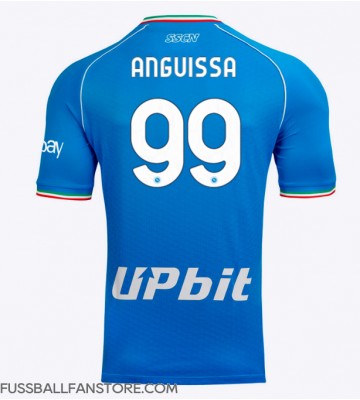 SSC Napoli Frank Anguissa #99 Replik Heimtrikot 2023-24 Kurzarm